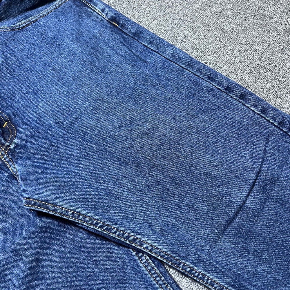 Levi's 505 Regular Fit Jeans W40 L32 Blue Denim Straight Leg Workwear - Picture 5 of 12